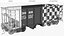 Railroad Open Hopper Wagon Black