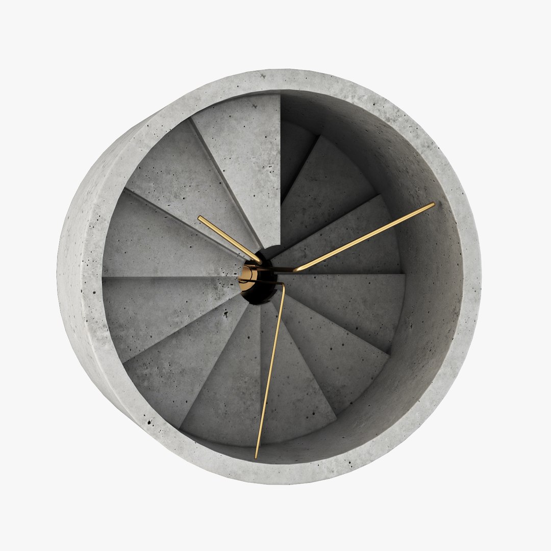 Realistic wall clock 4th 3D model - TurboSquid 1168674