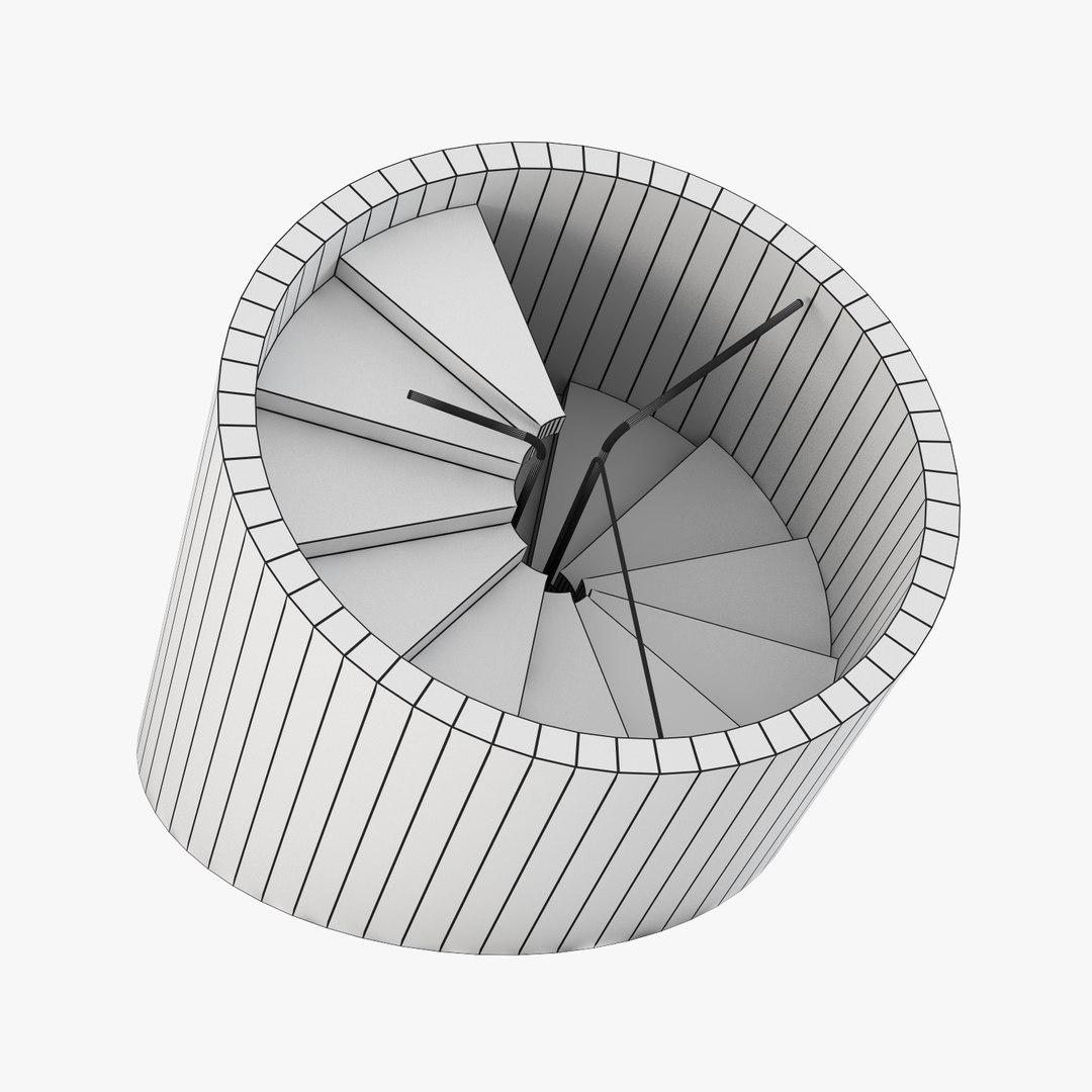 Realistic wall clock 4th 3D model - TurboSquid 1168674