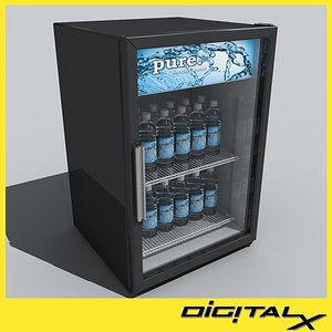 small fridge 3d model