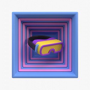 3D Virtual Space model