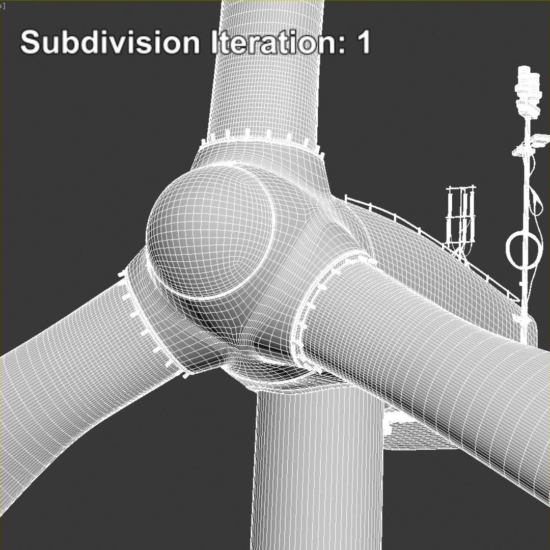wind turbine 3d model