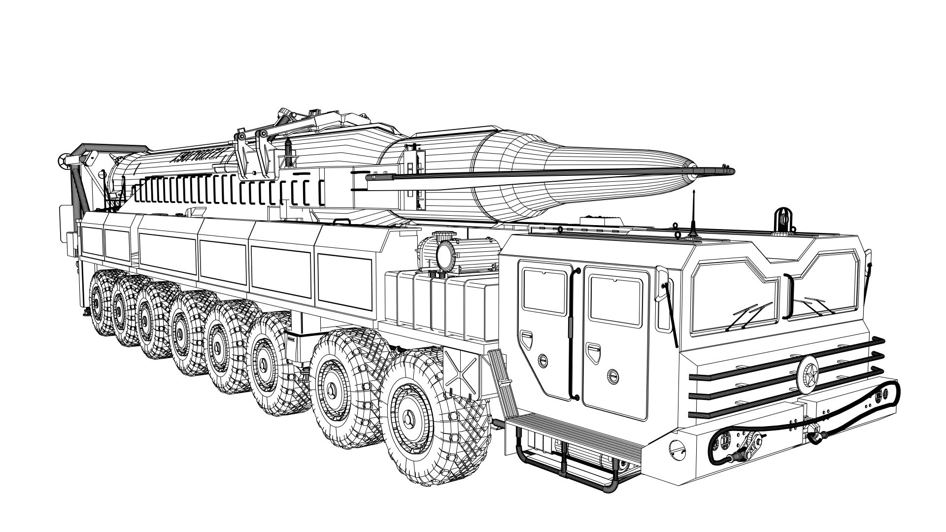 3D Hwaseong13 Missile launch vehicle https://p.turbosquid.com/ts-thumb/wc/QJCLU5/4u/wirehwaseong13missilelaunchvehicle_000/jpg/1705736827/1920x1080/fit_q87/26ff9f0c39677d6c94a74c59c04f60d88af021dd/wirehwaseong13missilelaunchvehicle_000.jpg
