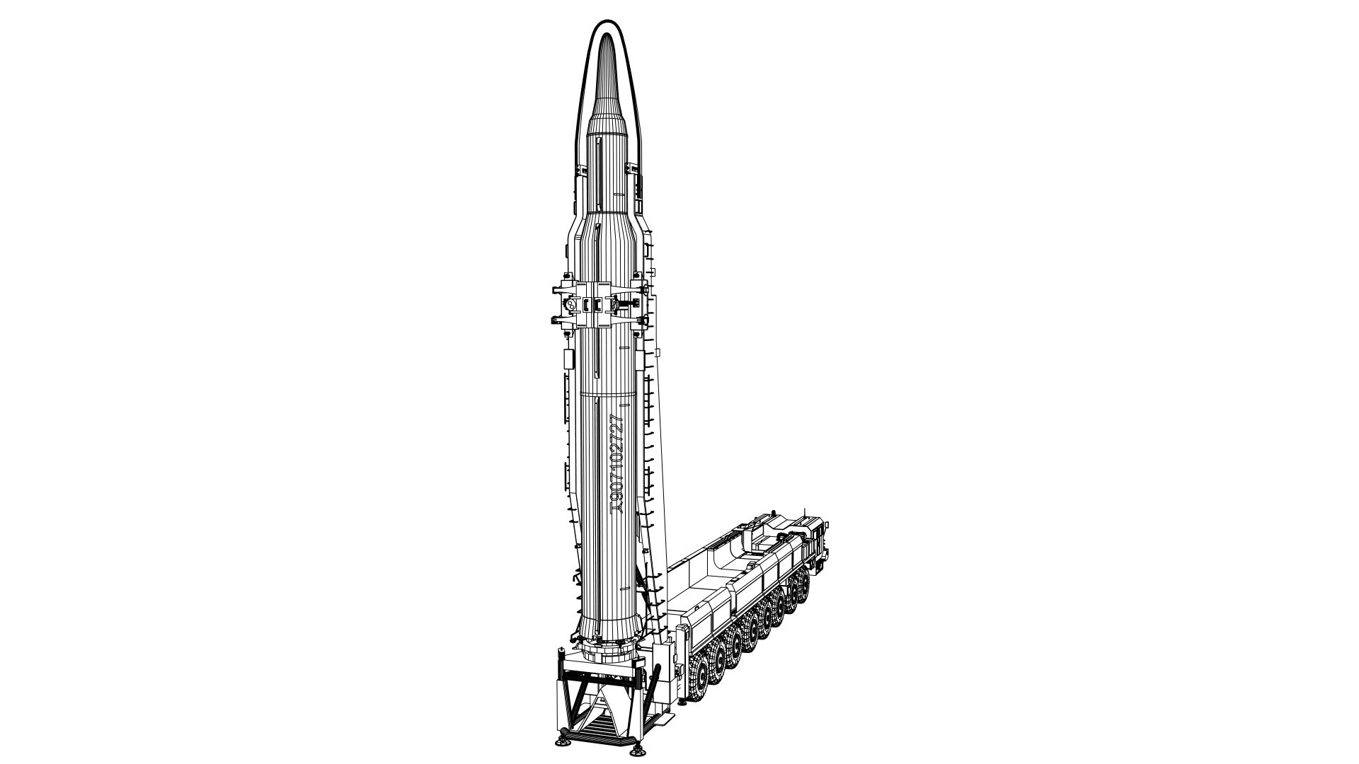 3D Hwaseong13 Missile launch vehicle https://p.turbosquid.com/ts-thumb/wc/QJCLU5/Is/wirehwaseong13missilelaunchvehicle_009/jpg/1705736831/1920x1080/fit_q87/47c8692bba820c46611499eabc467e417c83440e/wirehwaseong13missilelaunchvehicle_009.jpg