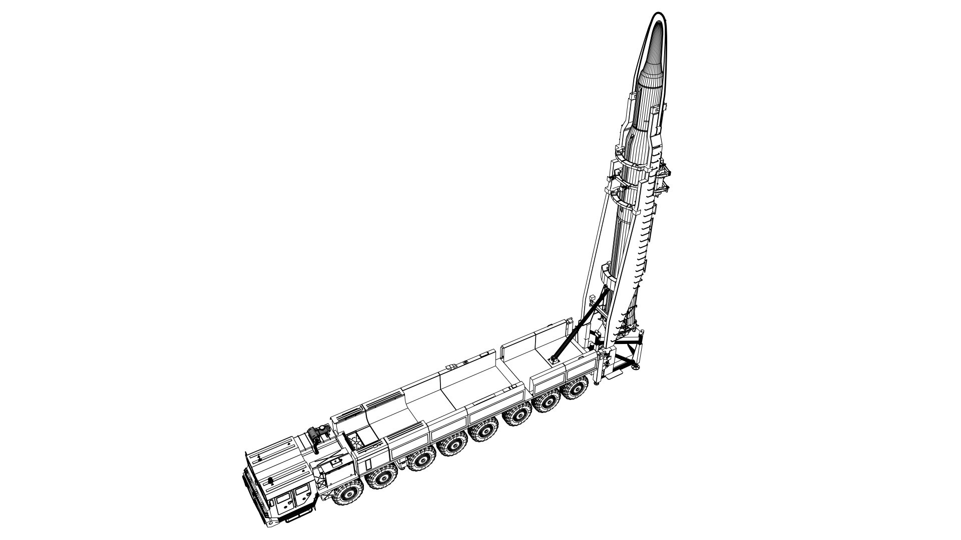 3D Hwaseong13 Missile launch vehicle https://p.turbosquid.com/ts-thumb/wc/QJCLU5/V0/wirehwaseong13missilelaunchvehicle_008/jpg/1705736830/1920x1080/fit_q87/8e644cf23fbbb34263796ee7a616429d0885759d/wirehwaseong13missilelaunchvehicle_008.jpg
