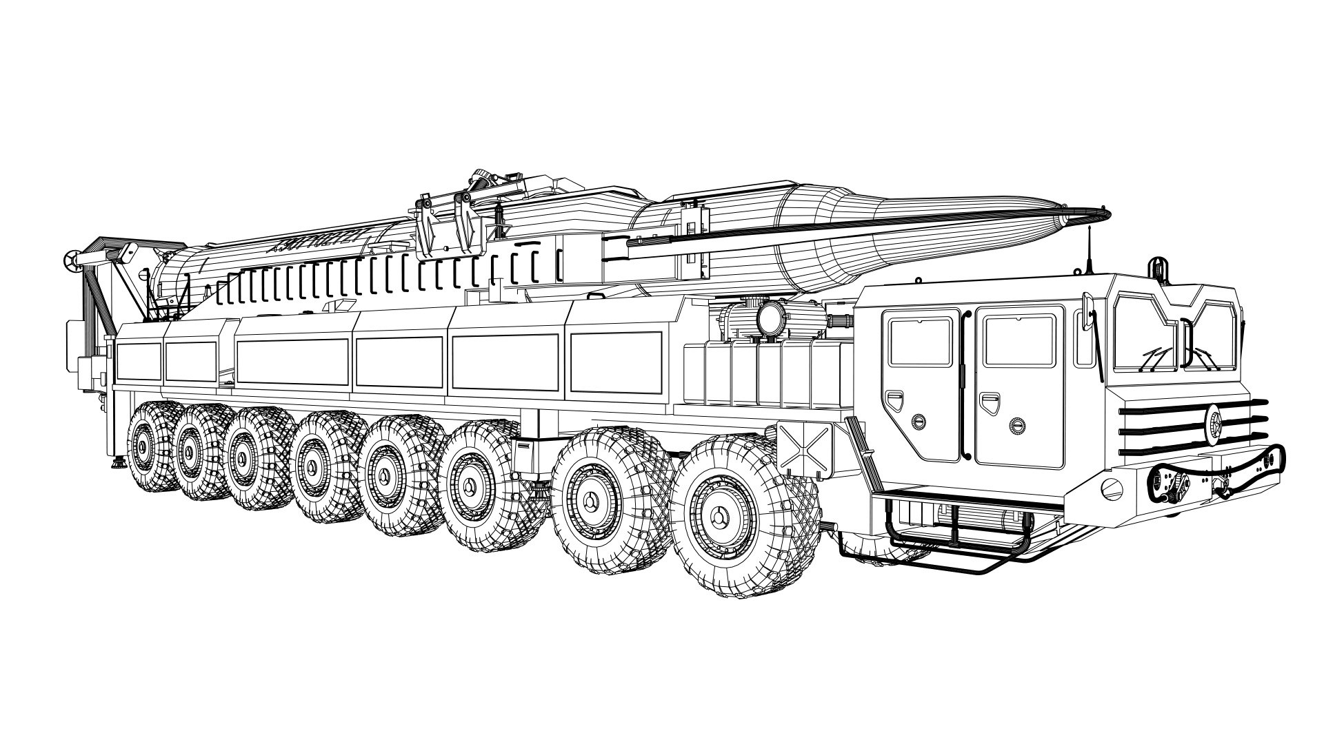 3D Hwaseong13 Missile launch vehicle https://p.turbosquid.com/ts-thumb/wc/QJCLU5/eL/wirehwaseong13missilelaunchvehicle_001/jpg/1705736827/1920x1080/fit_q87/985922427036b57a260b8aa7f3687e77f41aa321/wirehwaseong13missilelaunchvehicle_001.jpg