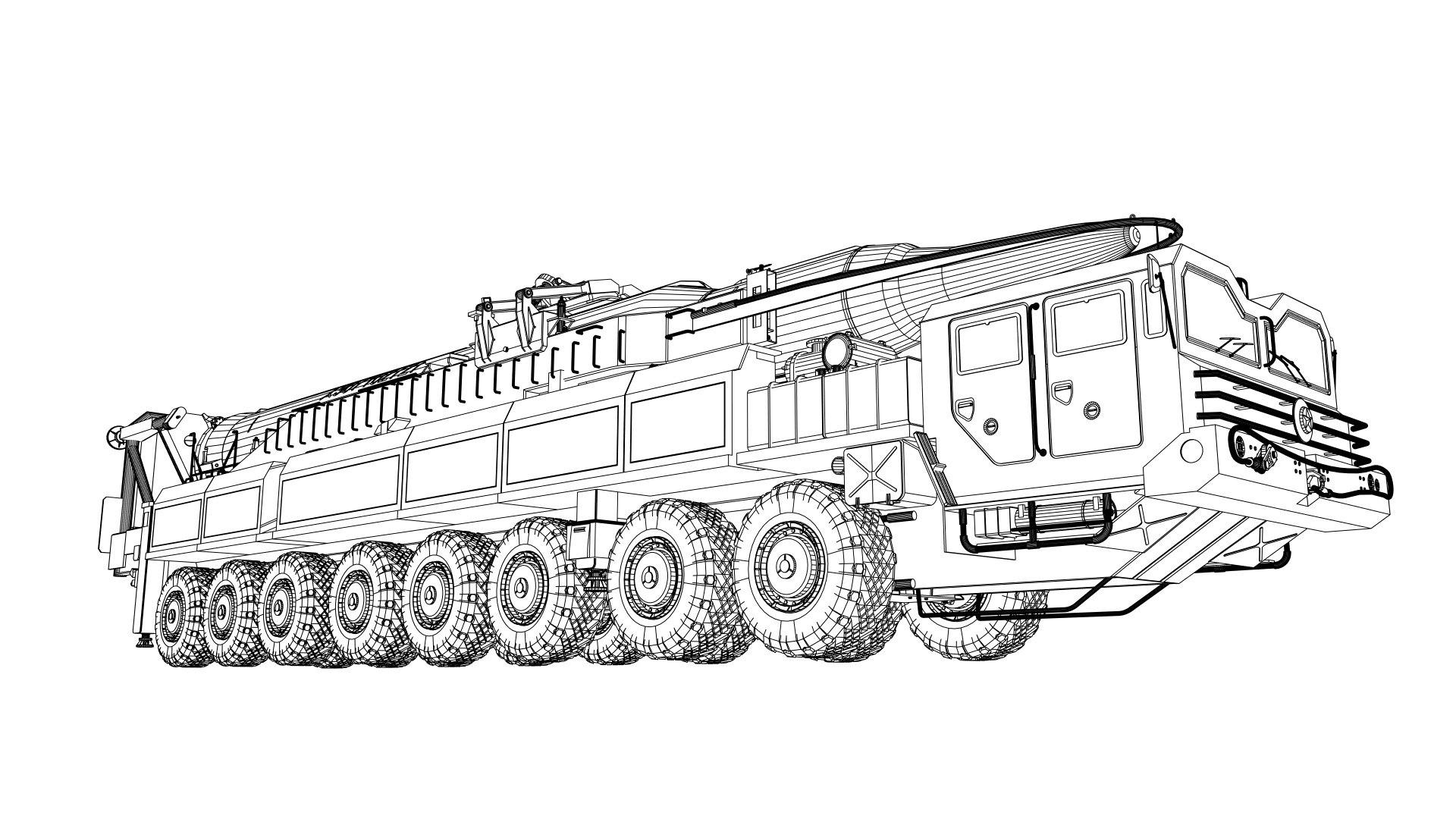 3D Hwaseong13 Missile Launch Vehicle - TurboSquid 2179268