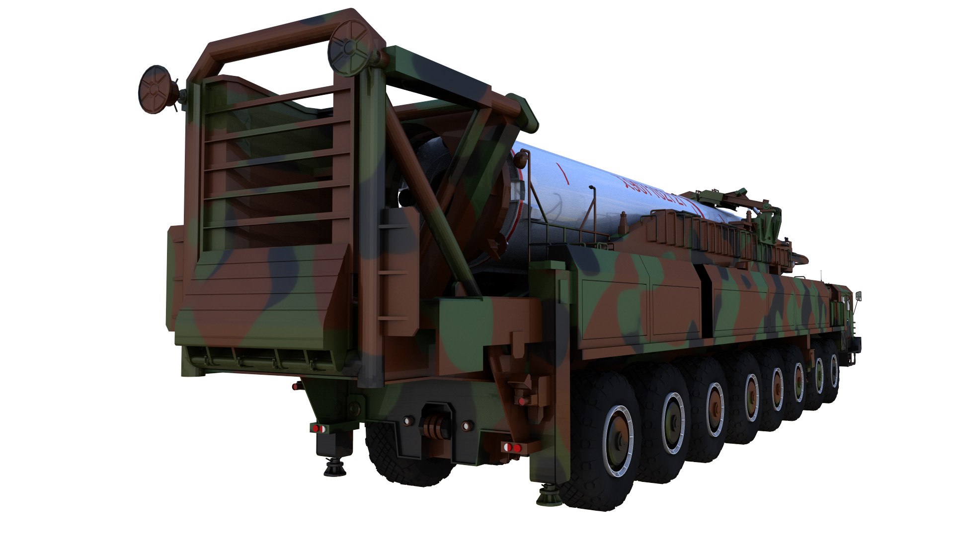 3D Hwaseong13 Missile Launch Vehicle - TurboSquid 2179268