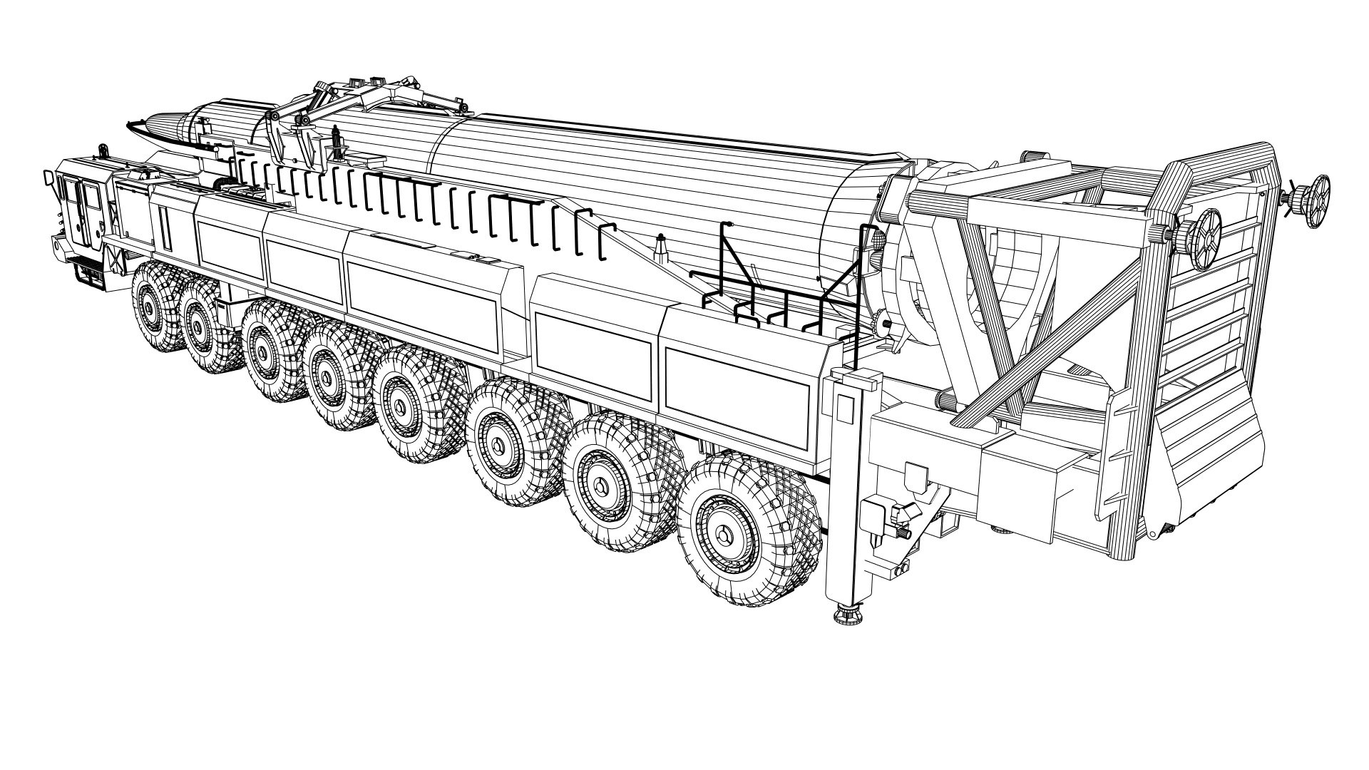 3D Hwaseong13 Missile launch vehicle https://p.turbosquid.com/ts-thumb/wc/QJCLU5/u7/wirehwaseong13missilelaunchvehicle_005/jpg/1705736829/1920x1080/fit_q87/bca4c028641c9141aece3c27b601360997e1c244/wirehwaseong13missilelaunchvehicle_005.jpg