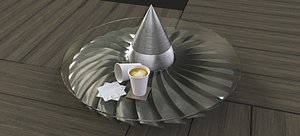 turbofan coffee table model