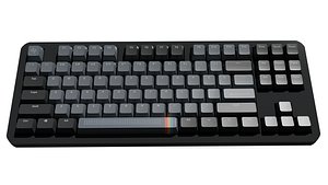 3D model Computer KeyBoard 87A M