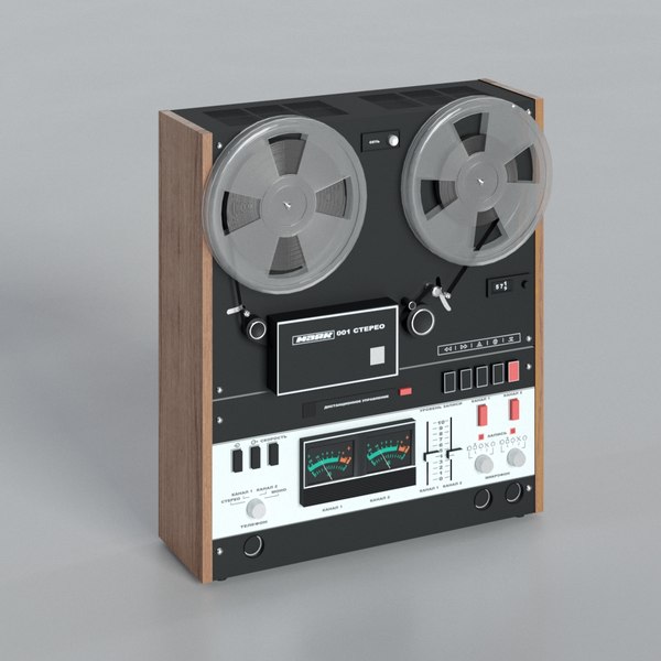 3D model tape recorder soviet - TurboSquid 1362035