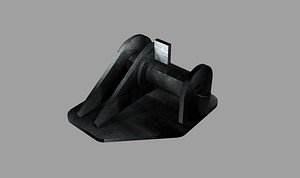 3d ship smit bracket model