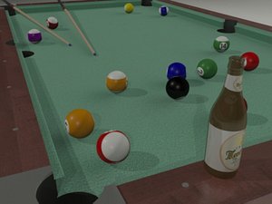 Billiard table