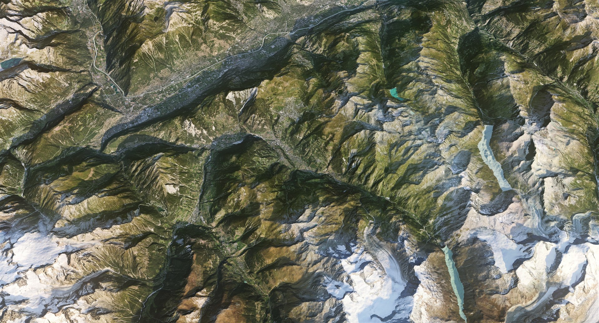 3d Alps Landscape Terrain