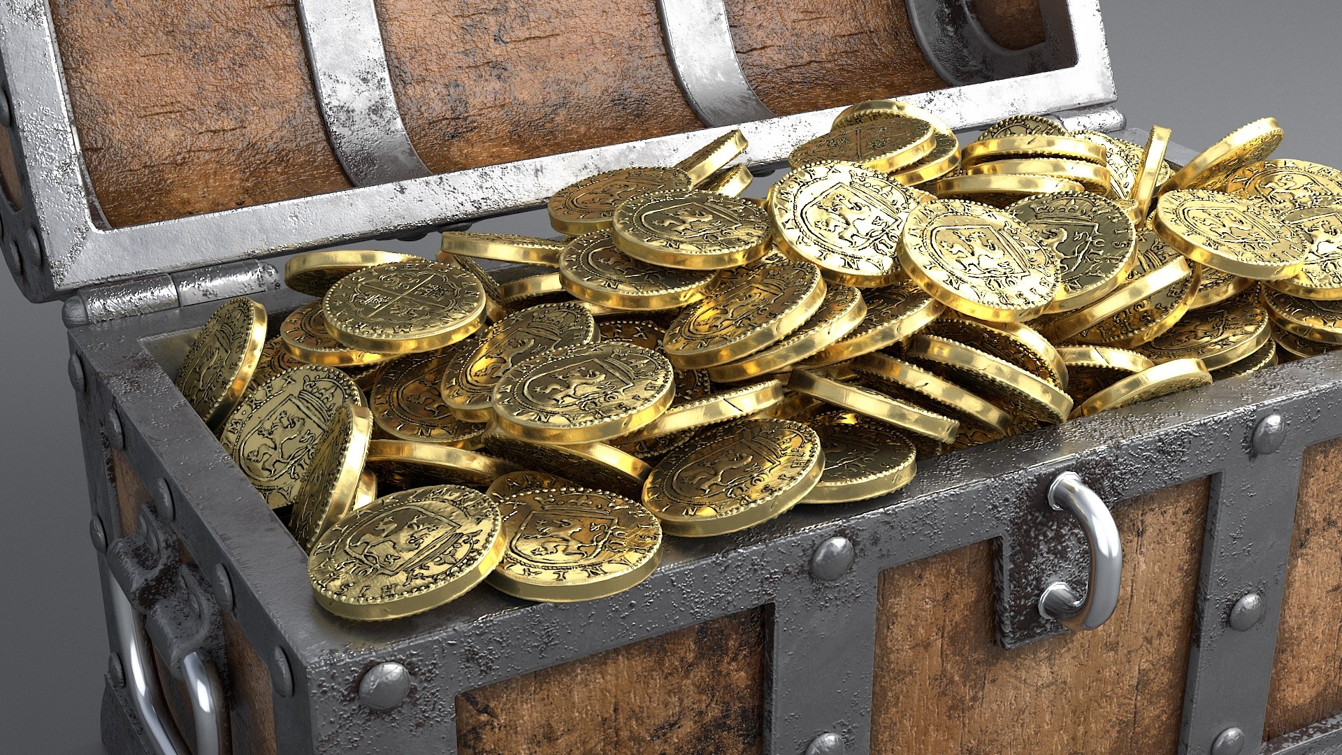 3D Treasure Realistic Model - TurboSquid 1617566