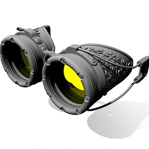 3D Steampunk Cosplay Goggles - 3d Print ready model