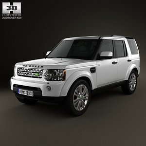 3d land-rover discovery lr4 model