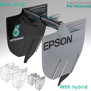 3ds rear wing w06
