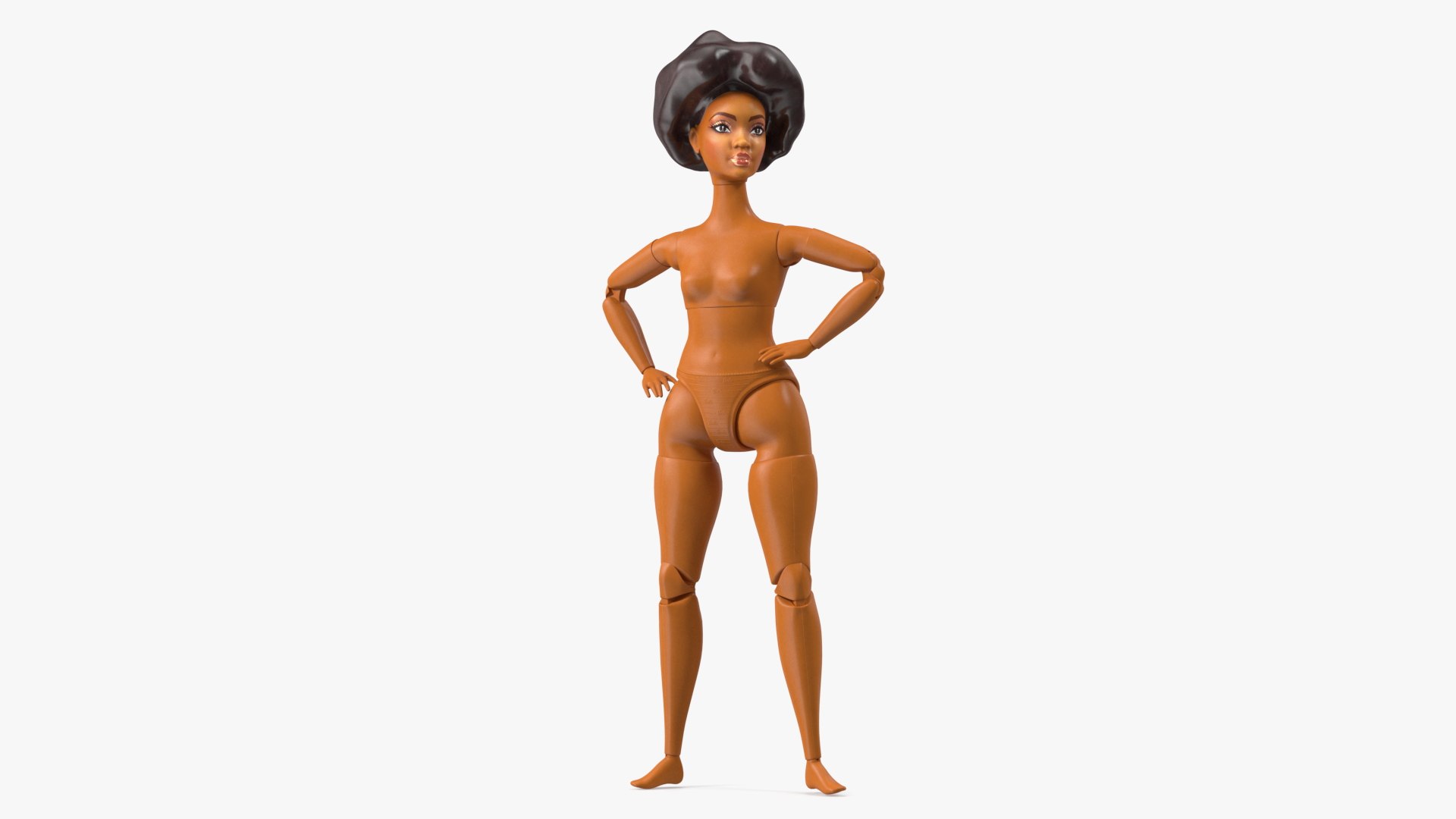 Peuter gunstig kaas Barbie Looks Doll Elle GTD91 Standing Pose 3D model - TurboSquid 1874772