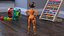 Barbie sembra bambola Elle GTD91 in posa in piedi
