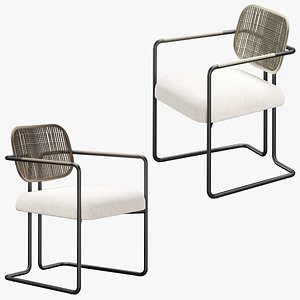 Arno chair by natevo 3D model