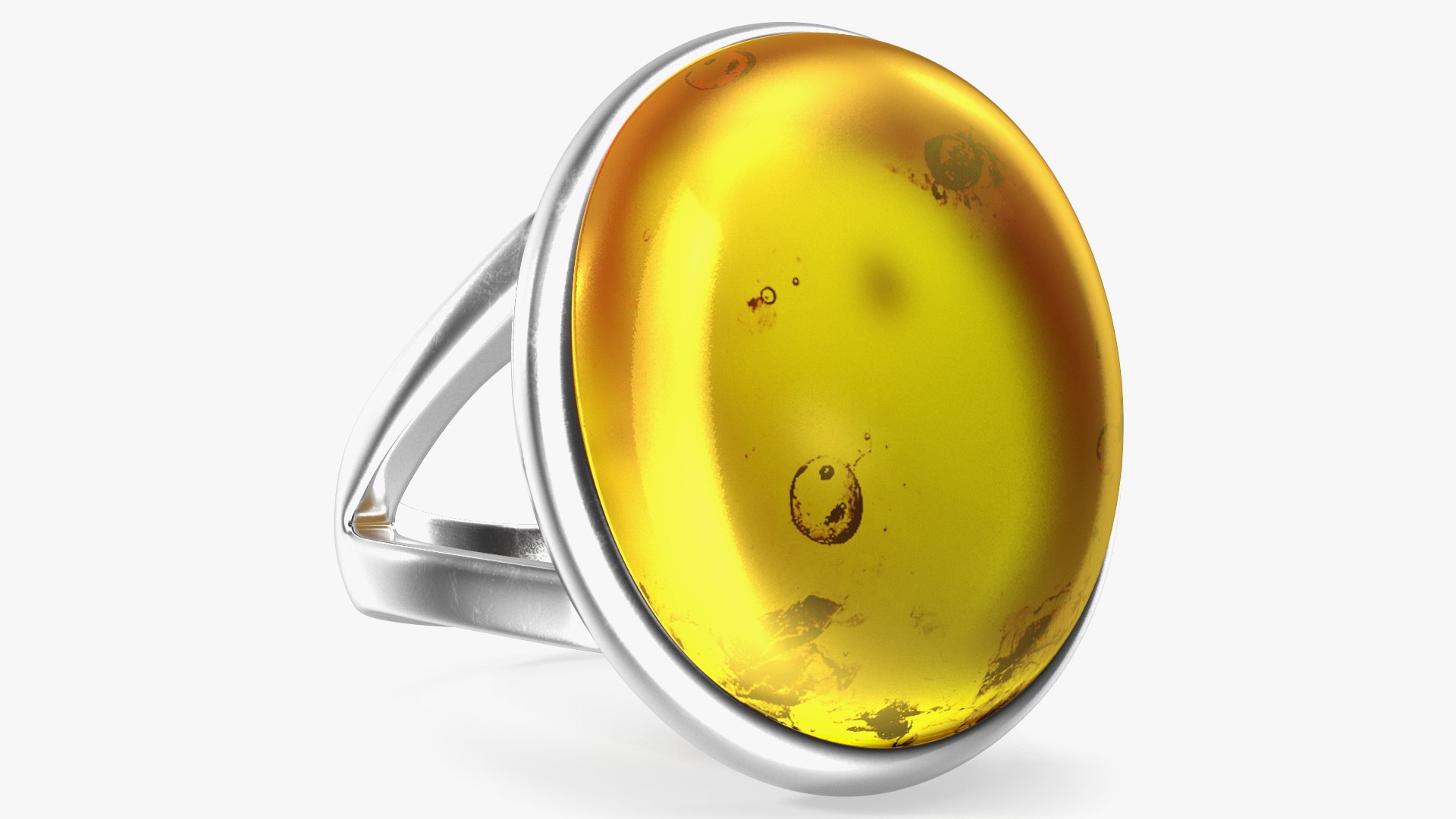 3D Amber Ring Model - TurboSquid 1874686