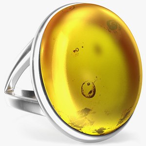 3D Amber Ring model