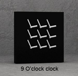 c4d wall clock