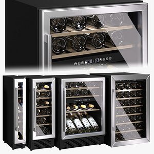 A set of wine cabinets refrigerators from Innocenti