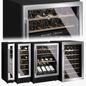 A set of wine cabinets refrigerators from Innocenti