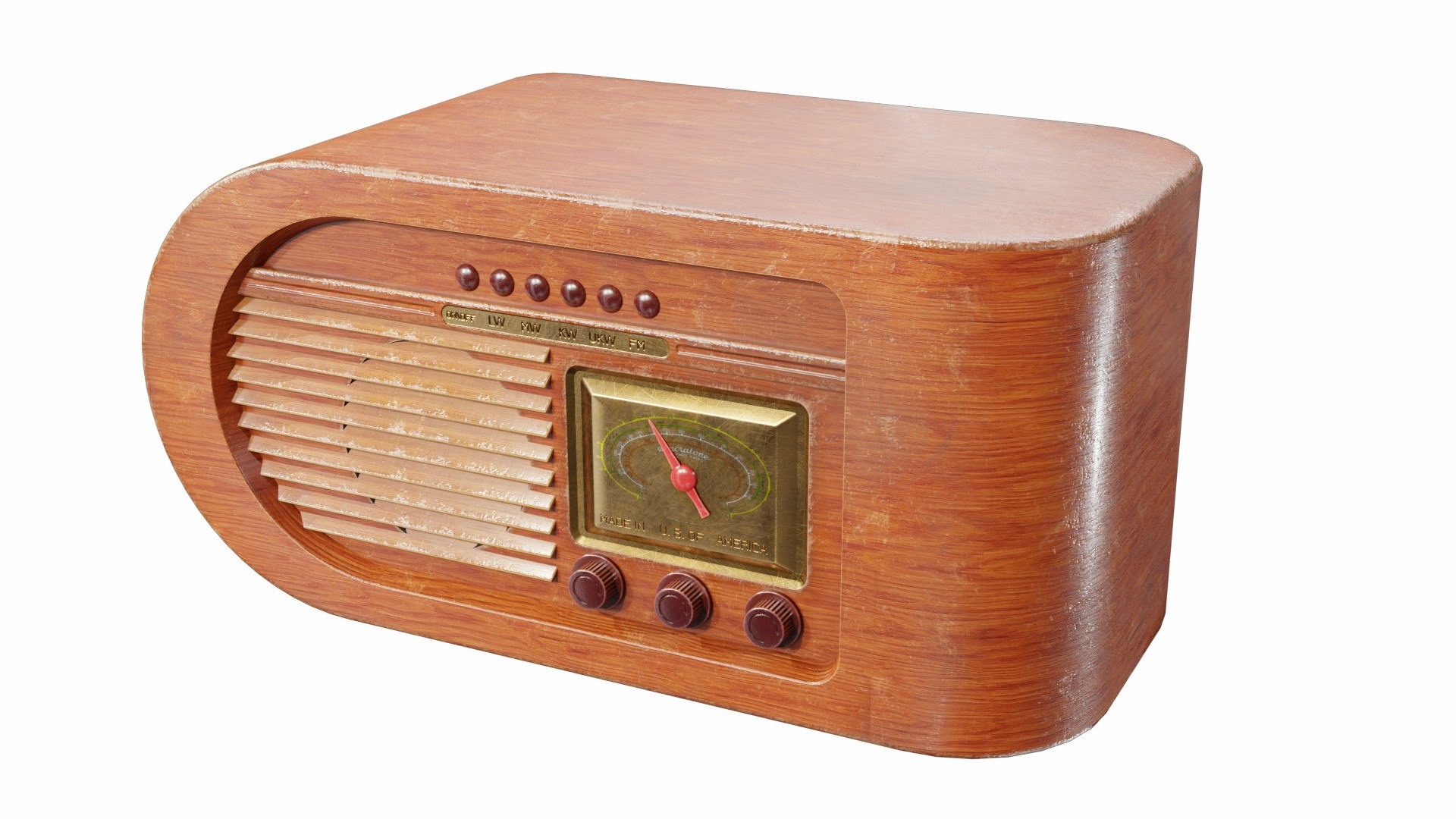 Radio 3D Model - TurboSquid 2119558