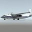 3d model aeroflot russia ariana
