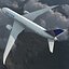 3d model boeing 787-8 dreamliner united