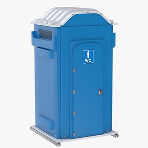 3D Chemical Toilet model