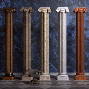Pillar 3D model