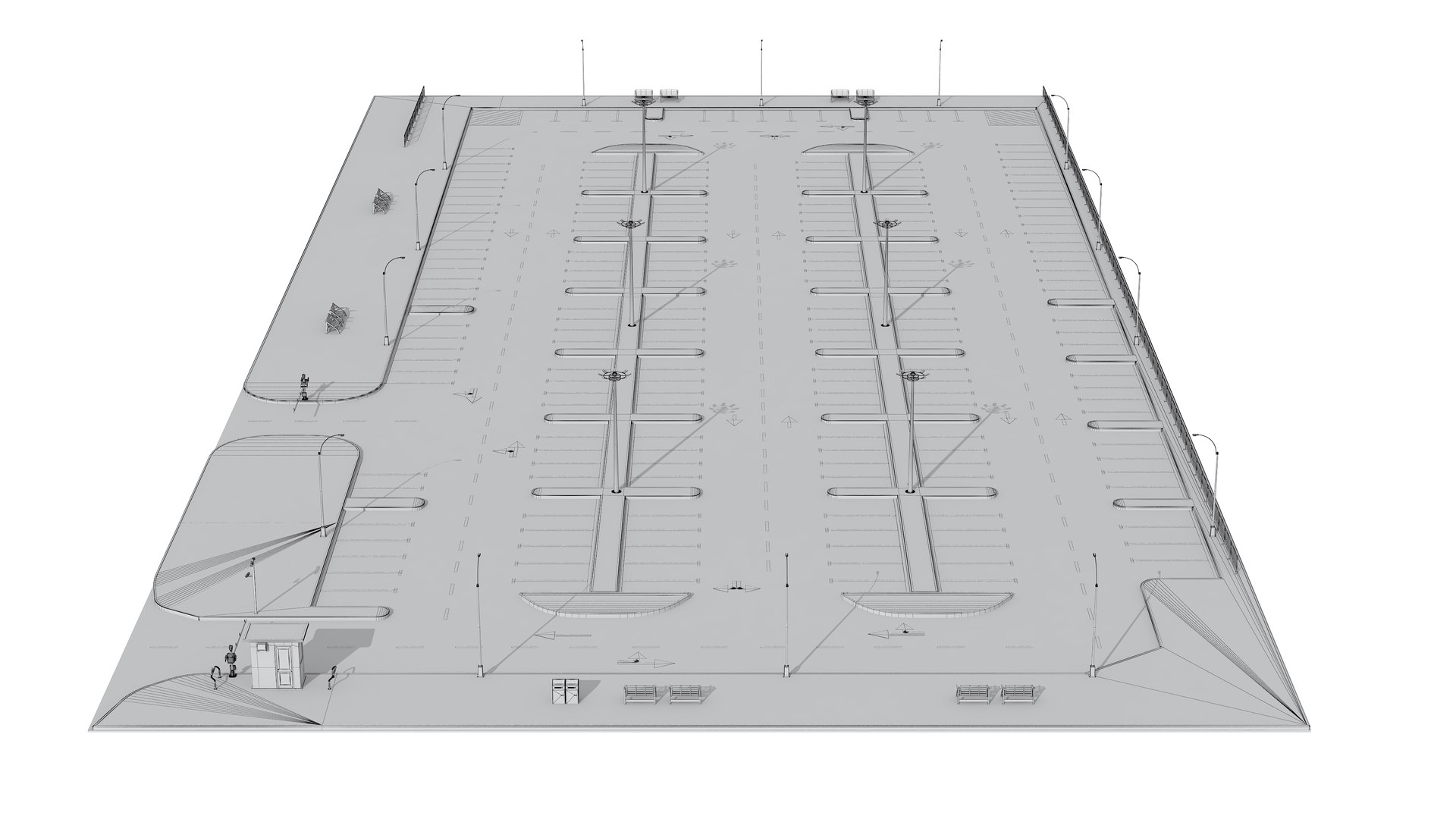 Car Parking Collection 3 model https://p.turbosquid.com/ts-thumb/wd/CEkbnq/dR/paidparkinglotwithbarriergate24/jpg/1772363679/1920x1080/fit_q87/850407c1d3ac2f21cb3db10ada4a4ac750822c15/paidparkinglotwithbarriergate24.jpg
