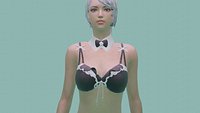 Bunny Swimsuit Black Pubg