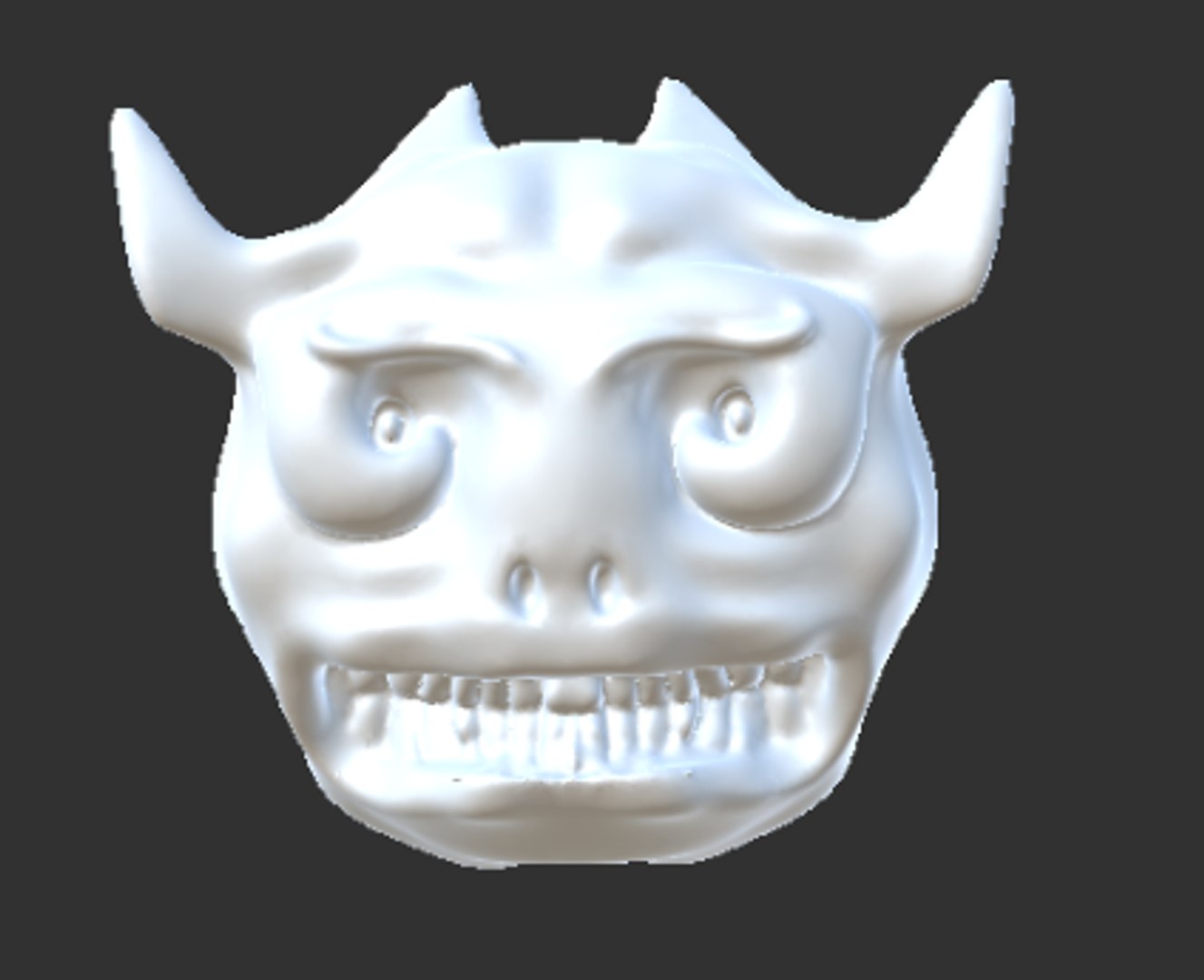 Mask Demon Model - Turbosquid 1211014