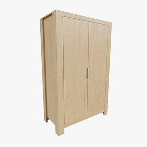 Solid Oak Wardrobe 05