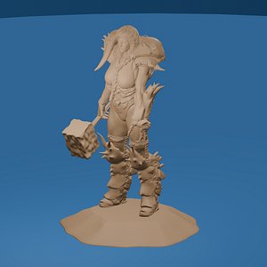 Lady Hellbender 3D model