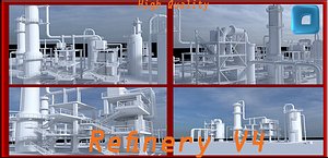 3d model refinery