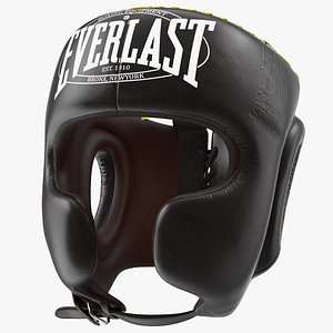 3D everlast protective boxing helmet model