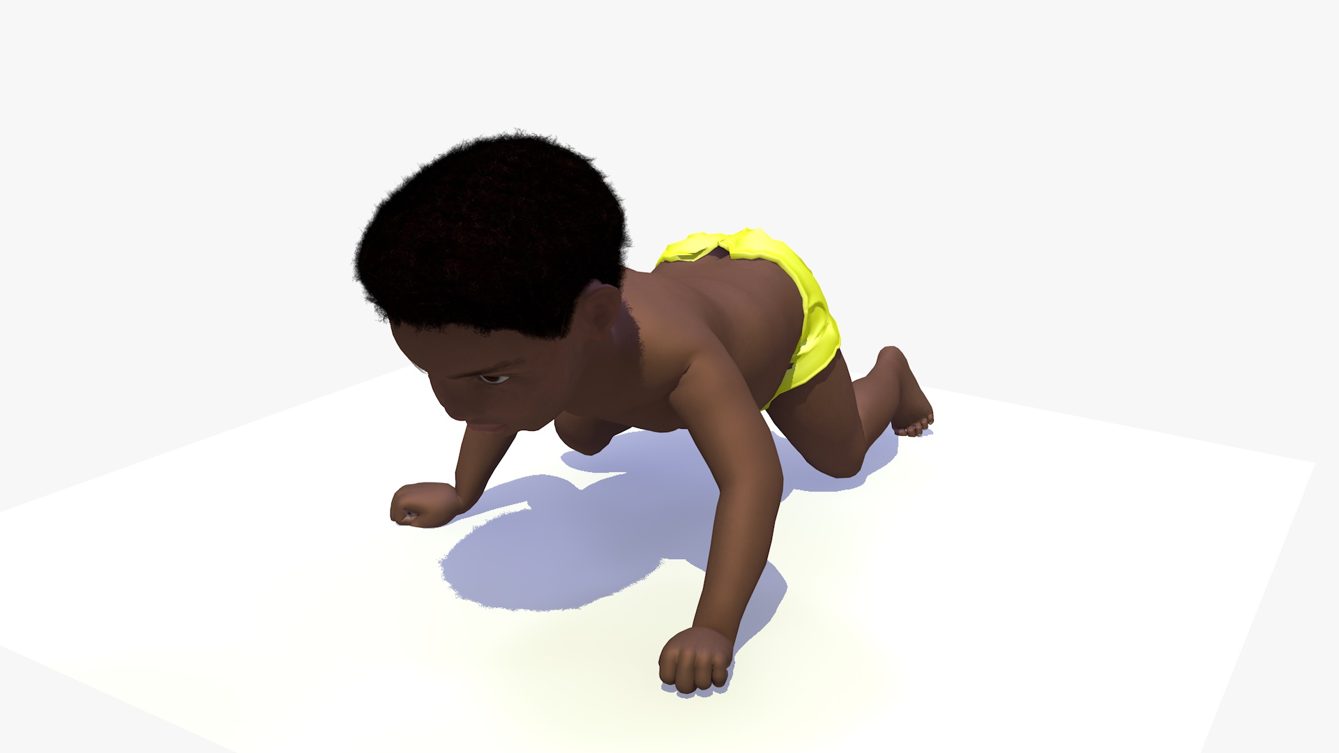 crawling baby animated gif