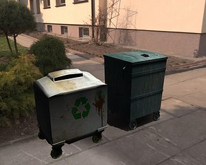 wheelie bin 3d model