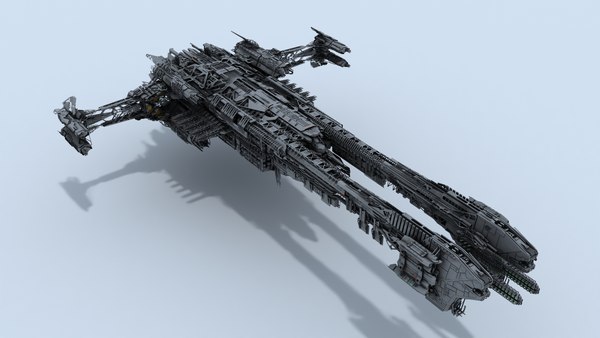 modelo 3d Nave espacial de gran tamaño - TurboSquid 2309049