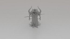 3D Modern Tree Spirit Queen  Fantasy Game Character 3D Model model