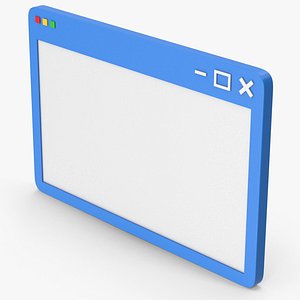 3D Browser Window