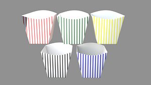 popcorn tub striped V Collection