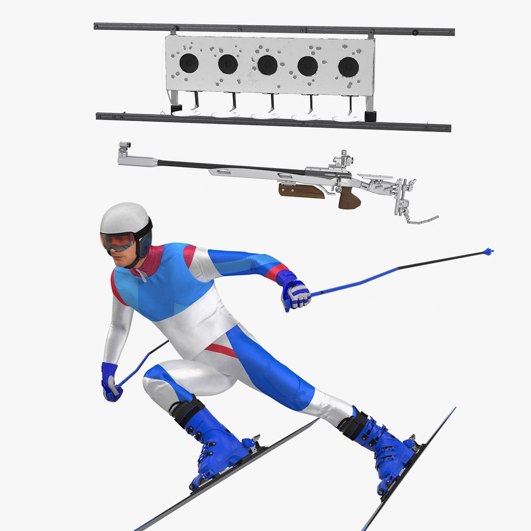 Biathlon Collection 2 3D model preview